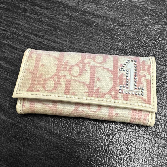Dior Bags Dior Pink Trotter 4 Key Ring Pouch Poshmark